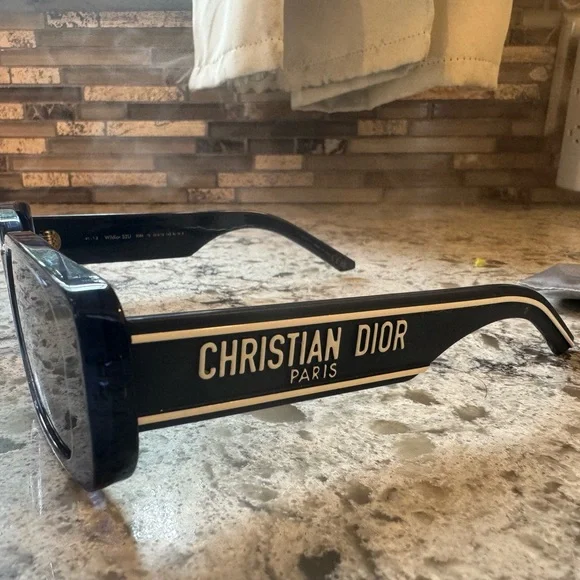 Dior Blue Sunglasses - Picture 8 of 12